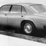 Jaguar XJ40 Prototype clay model february 1973