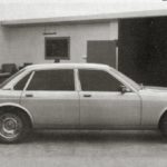 Jaguar XJ40 Prototype february 1980