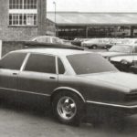 Jaguar XJ40 Prototype model winter 1979