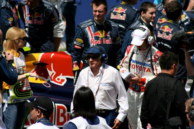 Jackie Stewart в Испании, 2009 год