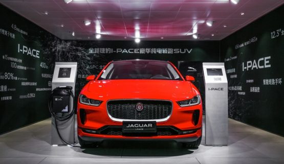 Jaguar I-PACE в Китае