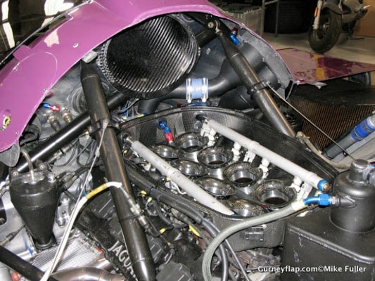 Jaguar XJR-14 двигатель форд ягуар