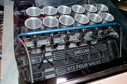 Jaguar XJ220 V12 engine
