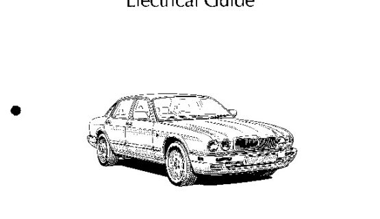 Jaguar Sedan X300 справочник по электрооборудованию