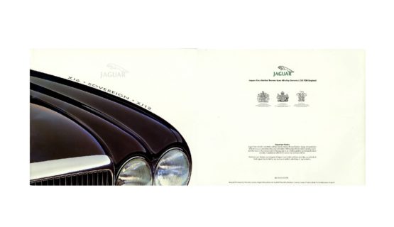 Jaguar Sovereign X300 (XJ12) каталог