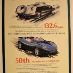 Jaguar XK180 постер