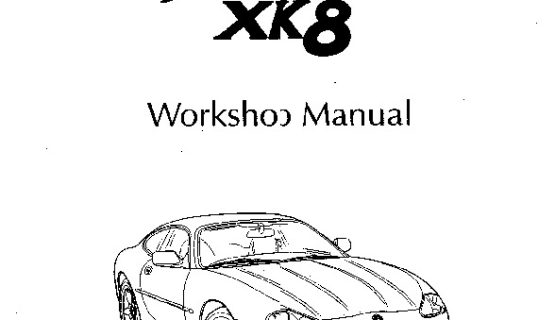 Jaguar XK8 руководство по ремонту 1997 год