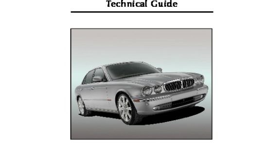 Technical Guide the XJ X350 Part 1