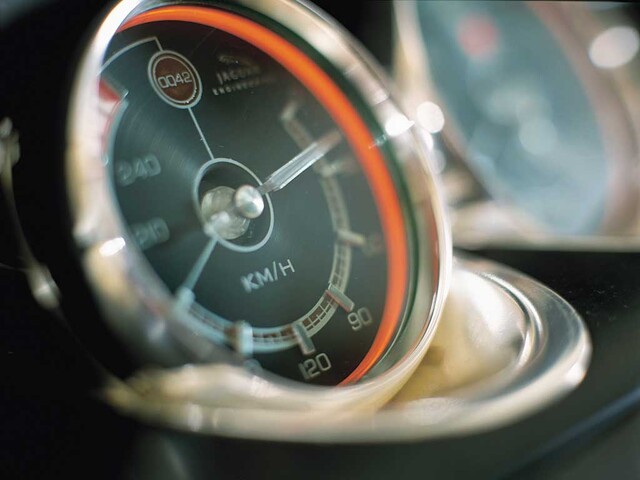 Jaguar R-Coupe Концепт спидометр