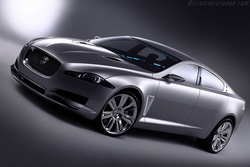 Jaguar C-XF Concept левый профиль