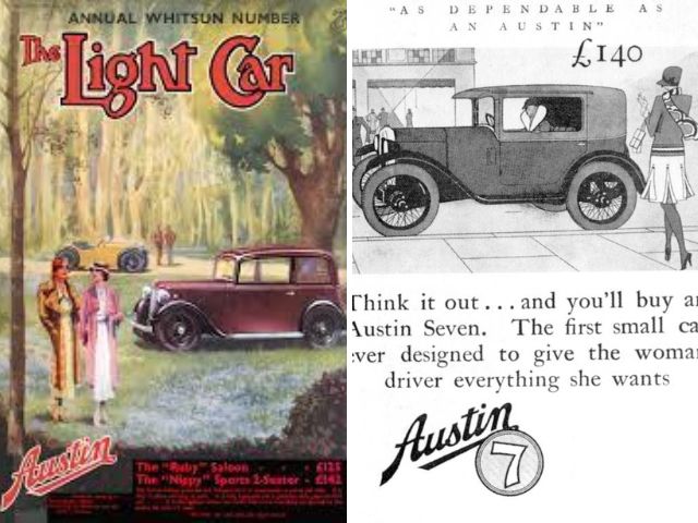 Austin Seven reklama